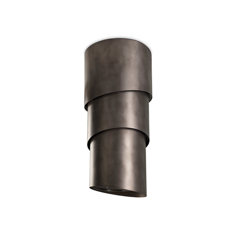 FABER S.p.A. Pareo Evo Plus Tibetan Silver Cappa aspirante a isola Argento 590 m³/h Affare Del Giorno