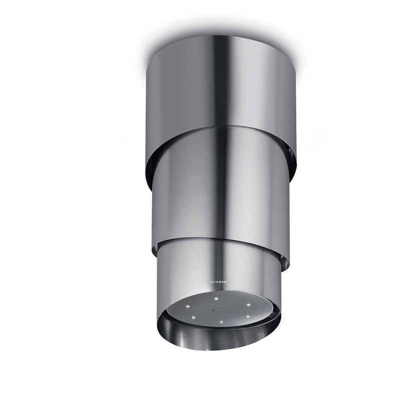 FABER S.p.A. Pareo Evo Plus Cappa aspirante a isola Acciaio inox 590 m³/h Prezzo Ridotto