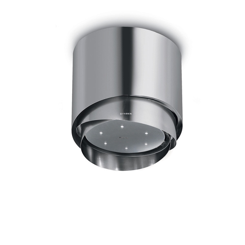 FABER S.p.A. Pareo Evo Plus Cappa aspirante a isola Acciaio inox 590 m³/h Prezzo Ridotto