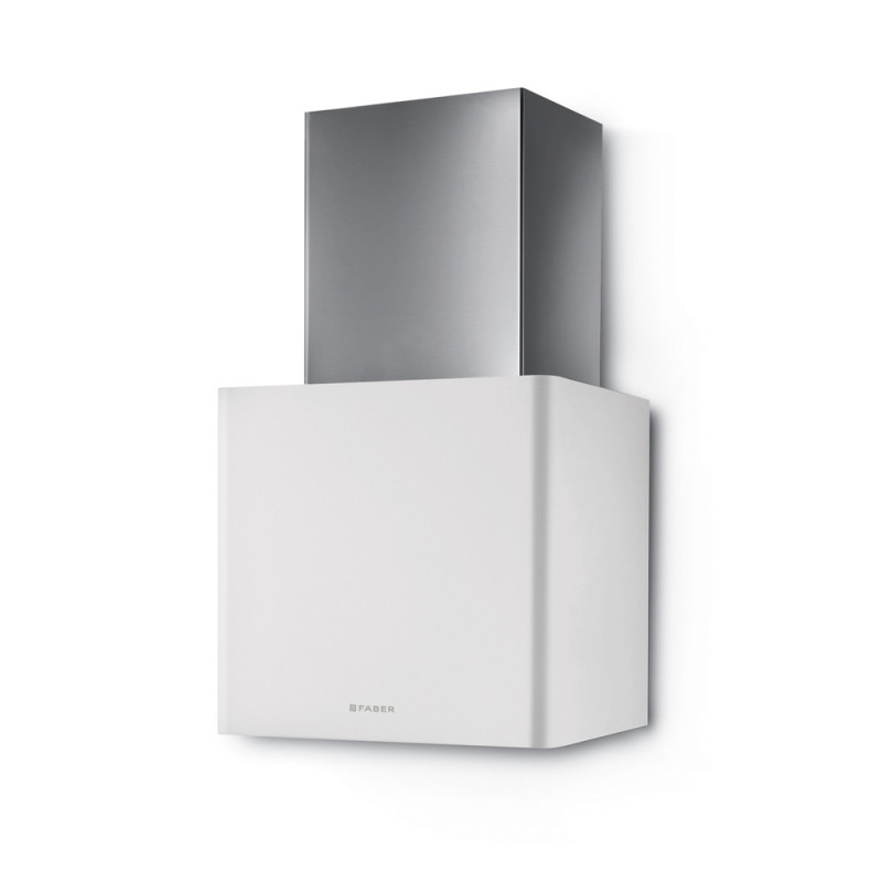FABER S.p.A. Lithos EG6 WH Matt LED A45 Cappa aspirante a parete Bianco 580 m³/h C Sottocosto