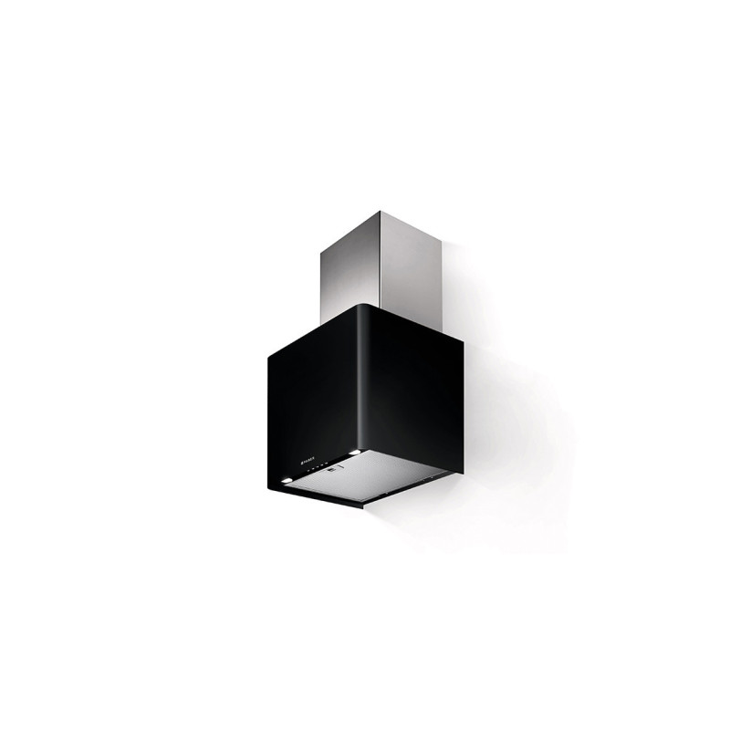 FABER S.p.A. Lithos EG6 BK LED A45 Cappa aspirante a parete Nero 580 m³/h C Novità