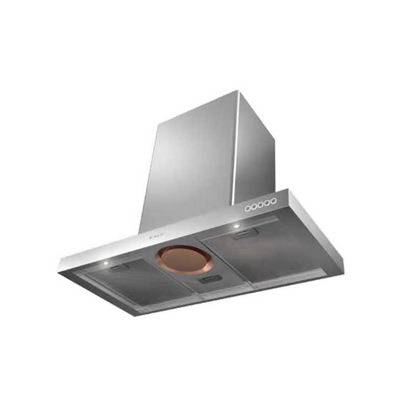 FABER S.p.A. LUFT X A90 Cappa aspirante a parete Argento 720 m³/h Nuova