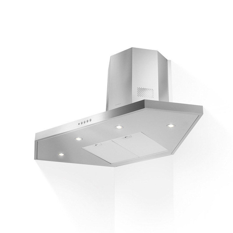 FABER S.p.A. Stilo Angolo/SP Led EV8 X A100 Acciaio inox 700 m³/h C Promozione