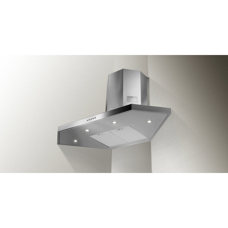 FABER S.p.A. Stilo Angolo/SP Led EV8 X A100 Acciaio inox 700 m³/h C Promozione