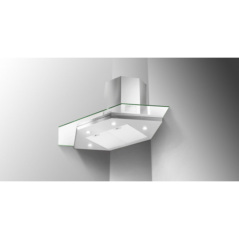 FABER S.p.A. Premio Angolo/SP EV8 LED X/V A100 Acciaio inox 700 m³/h C Pezzi Unici