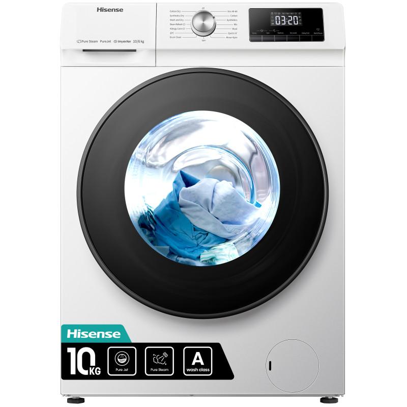 Hisense WDQA1014EVJM lavasciuga Libera installazione Caricamento frontale Bianco D Convenienza