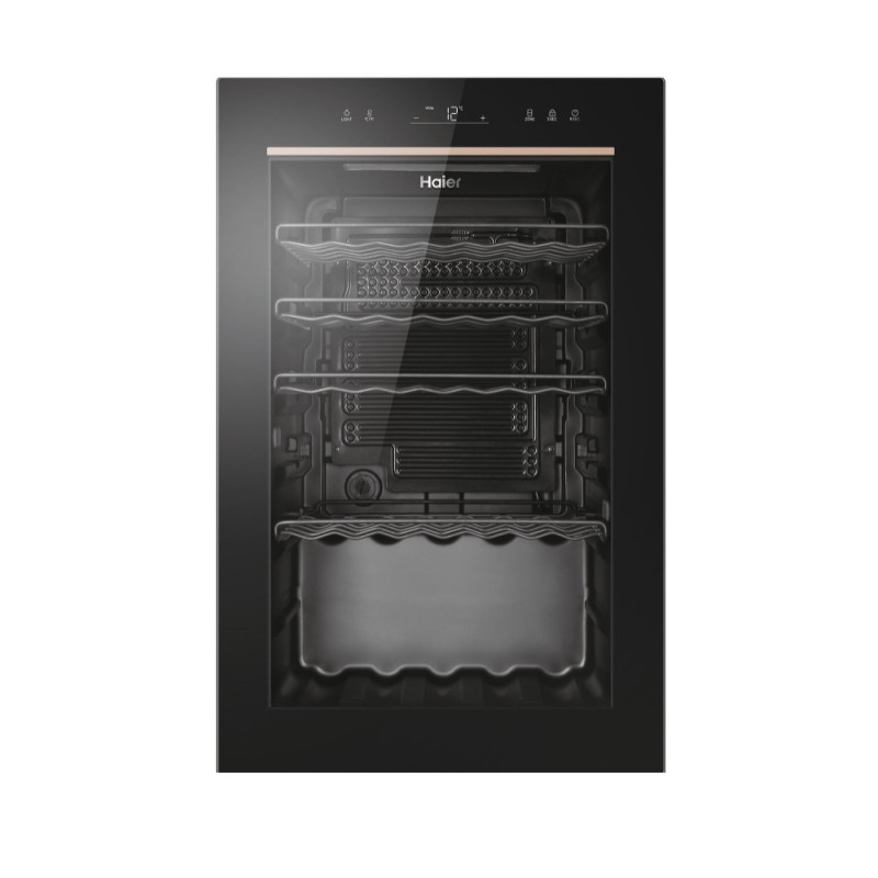 Haier Wine Bank 50 Serie 3 HWS49GAE Cantinetta vino con compressore Libera installazione Nero 49 bottiglia/bottiglie Sconto