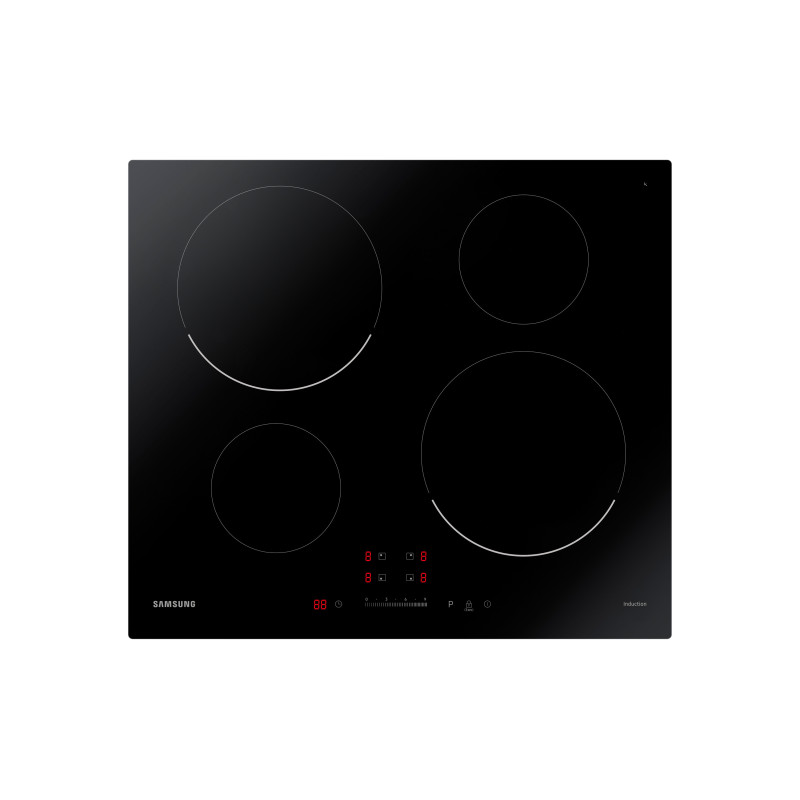 Samsung NZ64T3707AK Piano cottura a induzione 60cm 4 bruciatori Limitatore di potenza Vendite Flash