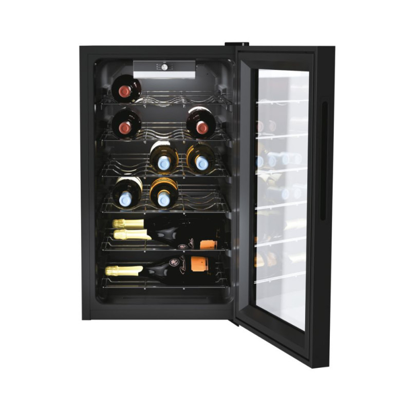 Candy CWC 021 M/NF Cantinetta vino con compressore Libera installazione Nero 21 bottiglia/bottiglie Affare Del Giorno