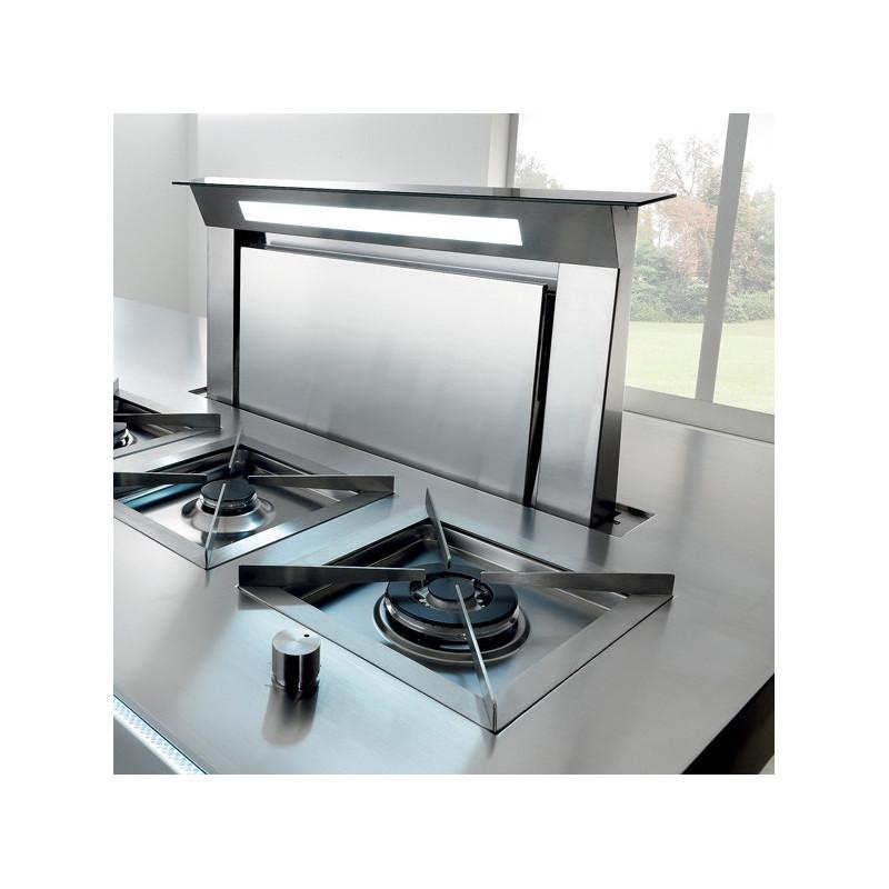 Falmec Down Draft Aspirazione verso il basso Acciaio inox B Saldi