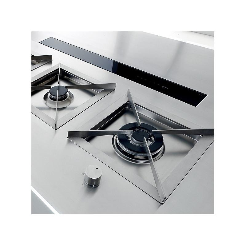 Falmec Down Draft Aspirazione verso il basso Nero Acciaio inox B Offerte