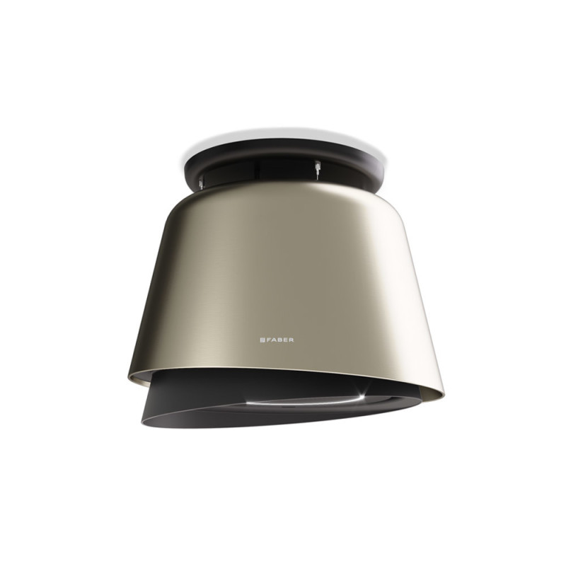 FABER S.p.A. Belle Plus Gold/W.DG Matt Cappa aspirante a isola Oro 610 m³/h Sconto