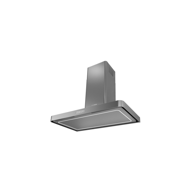 FABER S.p.A. T-Light Inox A90 Evo Cappa aspirante a parete Acciaio inox 690 m³/h I Più Venduti