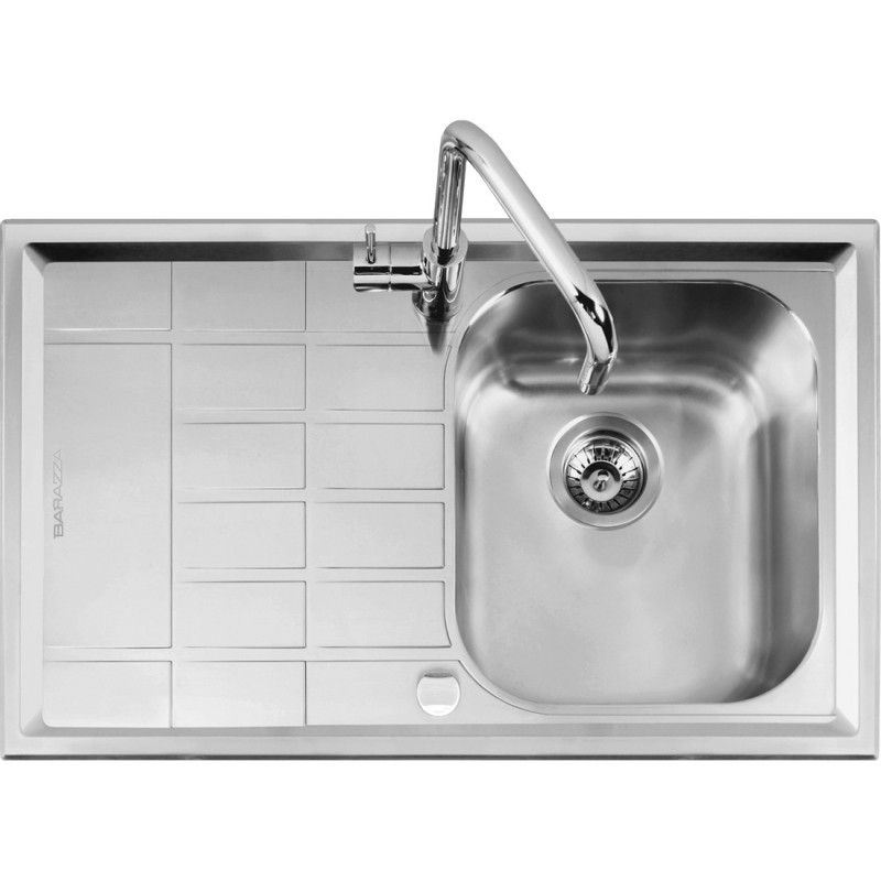 Barazza 1LLV90/1S lavello Lavello ad incasso Rettangolare Acciaio inox Offerta
