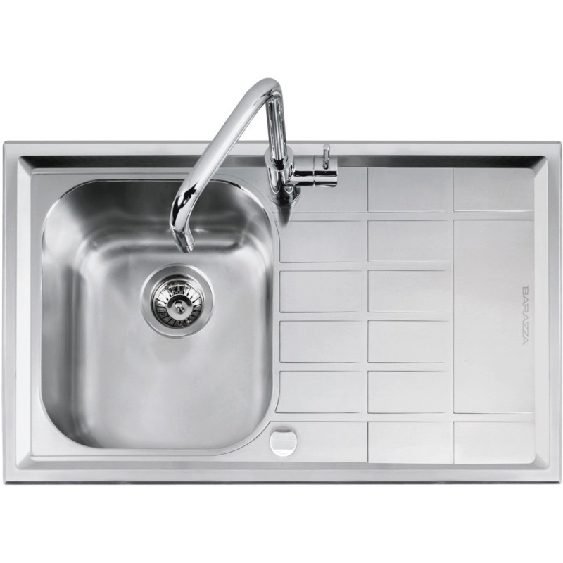 Barazza 1LLV90/1D lavello Lavello ad incasso Rettangolare Acciaio inox Economico