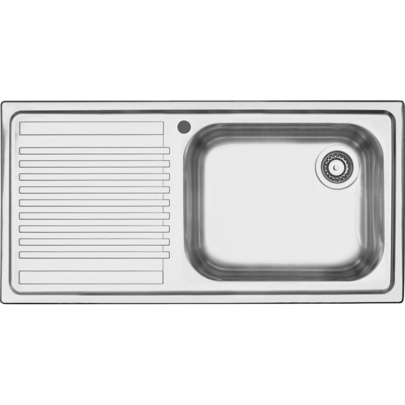 Barazza 1LFS10S lavello Lavello ad incasso Rettangolare Acciaio inox Saldi