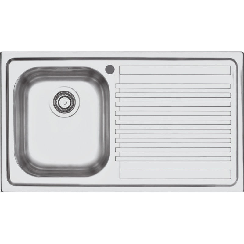 Barazza 1LFS91D lavello Lavello ad incasso Rettangolare Acciaio inox Saldi Di Fabbrica