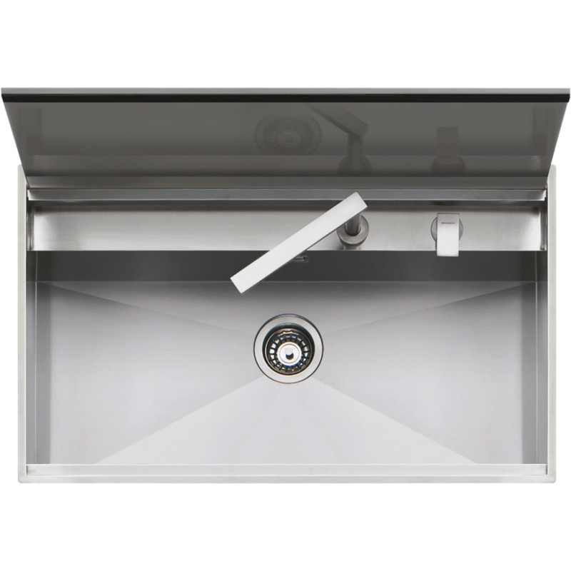 Barazza 1LLB90 lavello Lavello ad incasso Rettangolare Acciaio inox Nuova