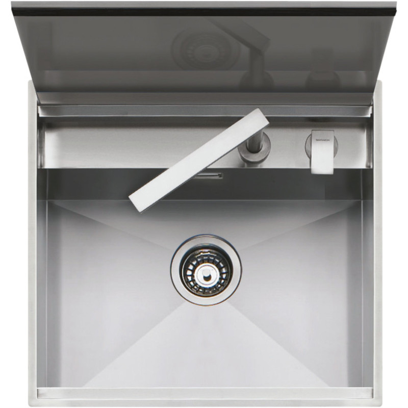 Barazza 1LLB60 lavello Lavello ad incasso Rettangolare Acciaio inox Moda