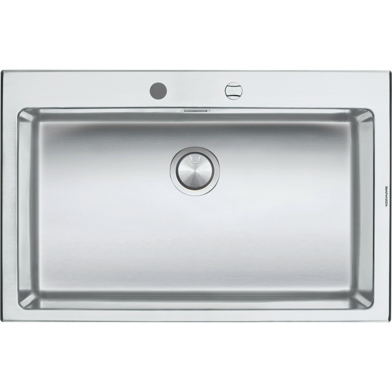 Barazza 1LBO81 lavello Lavello ad incasso Rettangolare Acciaio inox Sconto di tempo limitato