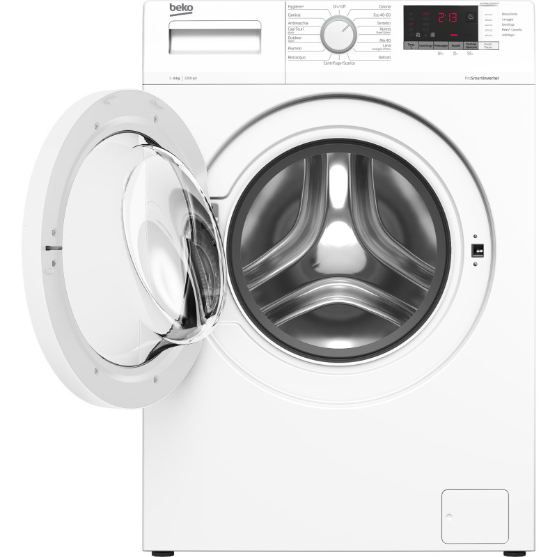 Beko WUXR81282WI/IT lavatrice Caricamento frontale 8 kg 1200 Giri/min Bianco Vendita calda