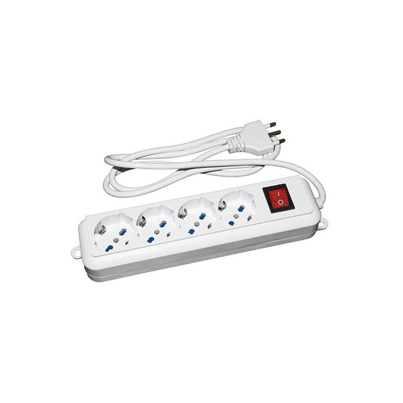 Link Accessori LKMP04 prolunghe e multiple 1 5 m 4 presa(e) AC Interno Bianco Latest fashion