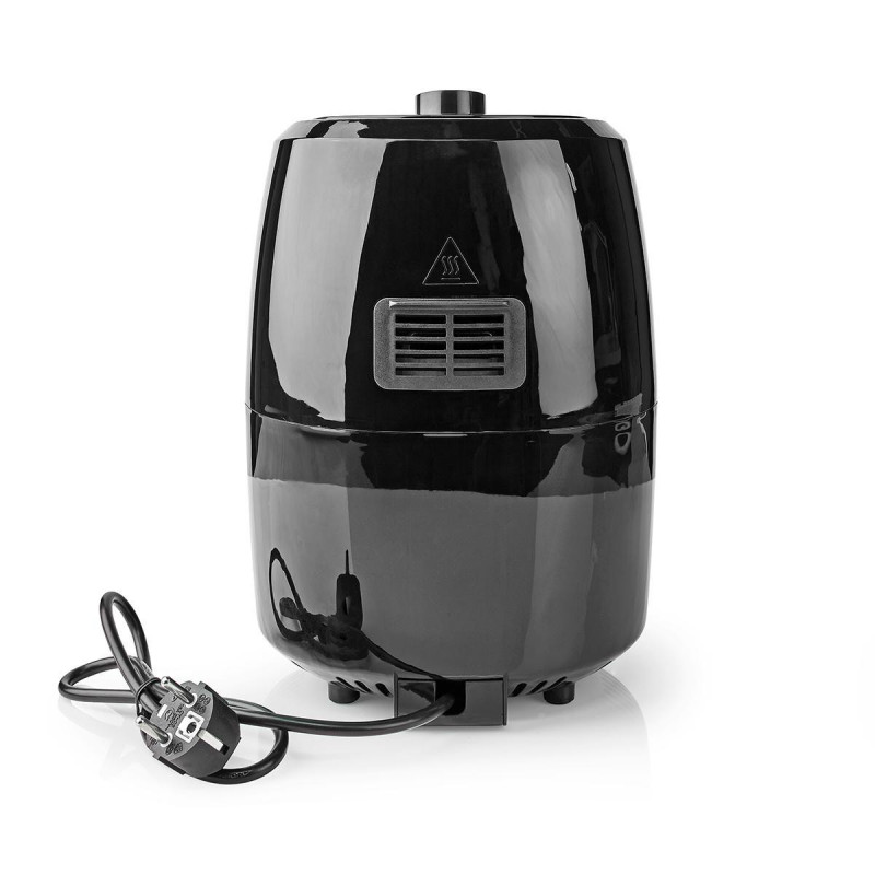 Nedis KAAF120FBK friggitrice Singolo 2 4 L Indipendente 1000 W Friggitrice ad aria calda Alluminio Nero Sconti VIP