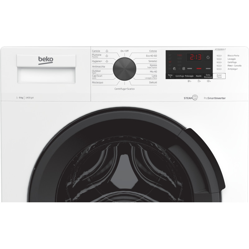 Beko WTX91482AI-IT lavatrice Caricamento frontale 9 kg 1400 Giri/min Bianco Super Saving Price