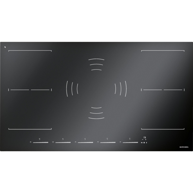 Barazza 1PIDS90N piano cottura Nero Da incasso 90 cm Piano cottura a induzione 5 Fornello(i) Offerte