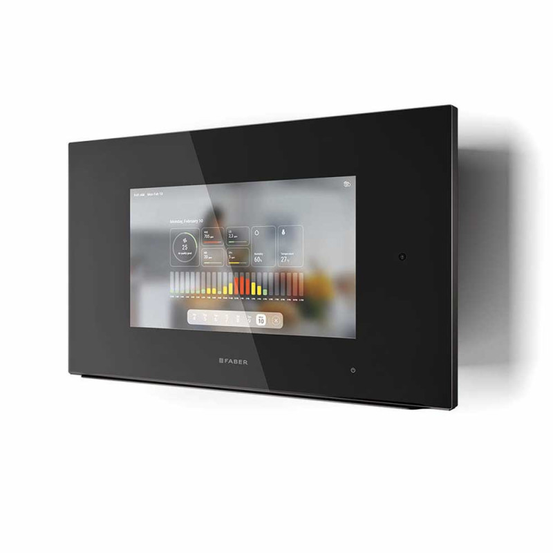 FABER S.p.A. K-AIR A80 Cappa aspirante a parete Nero 700 m³/h Offerta esclusiva