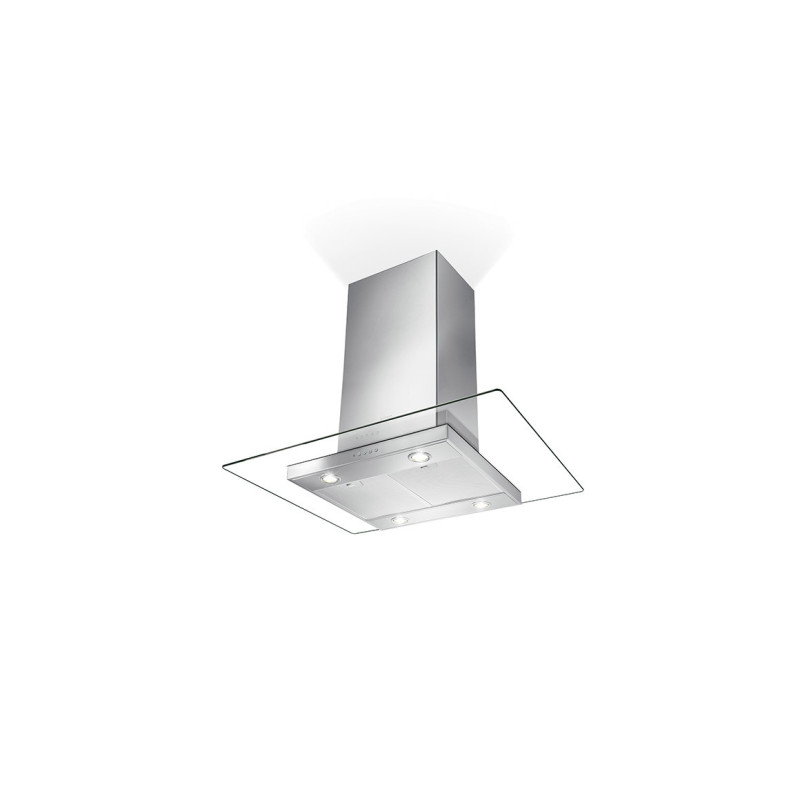 FABER S.p.A. GLASSY ISOLA/SP Cappa aspirante a isola Acciaio inox 700 m³/h B Offerta Giorno del Papà