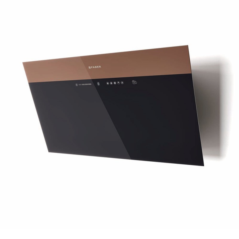 FABER 330.0615.685 Cappa aspirante a parete V-AIR KL A980 720 m3/h classe A+ Vetro nero / marrone chiaro Offerta temporanea