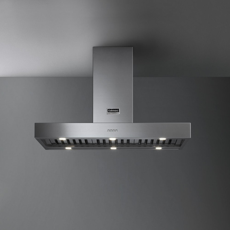 Falmec Line Pro Cappa aspirante a isola Acciaio inox 1000 m³/h B Consegna Veloce