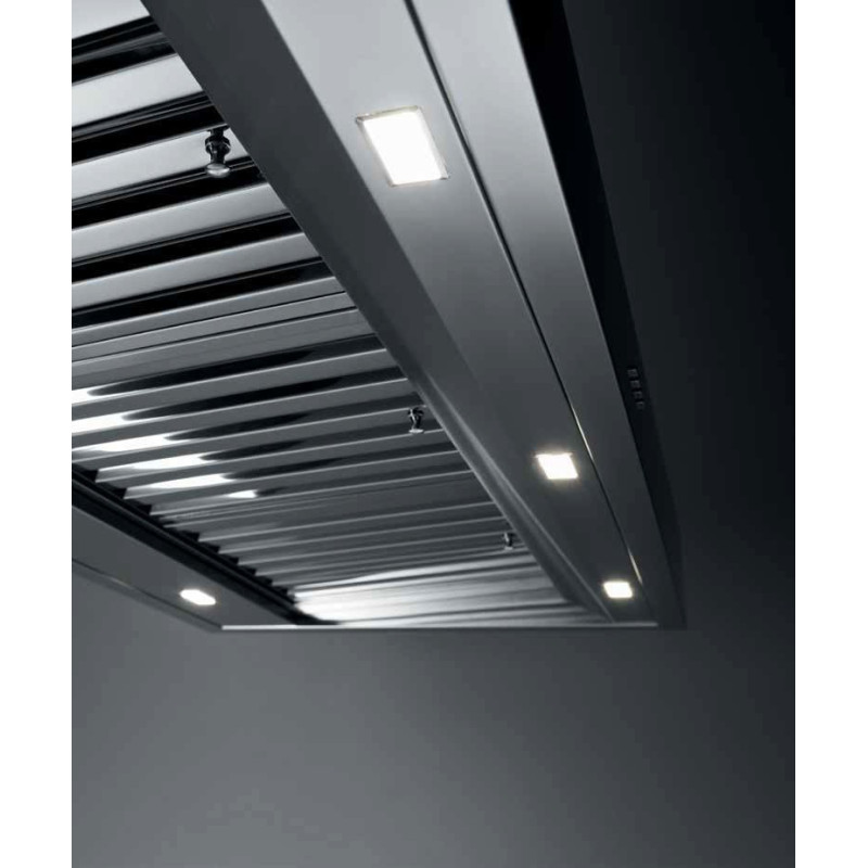 Falmec Line Pro Cappa aspirante a isola Acciaio inox 1000 m³/h B Consegna Veloce