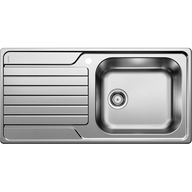 BLANCO 1336786 Lavello Dinas XL 6 S 1 vasca Dx 100x50cm Acciaio Inox Offerta Anniversario
