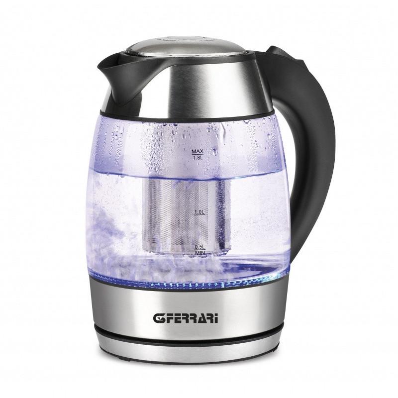 G3 Ferrari BolleBlu bollitore elettrico 1 8 L 2200 W Nero Acciaio inox Trasparente Fino al 55% di sconto