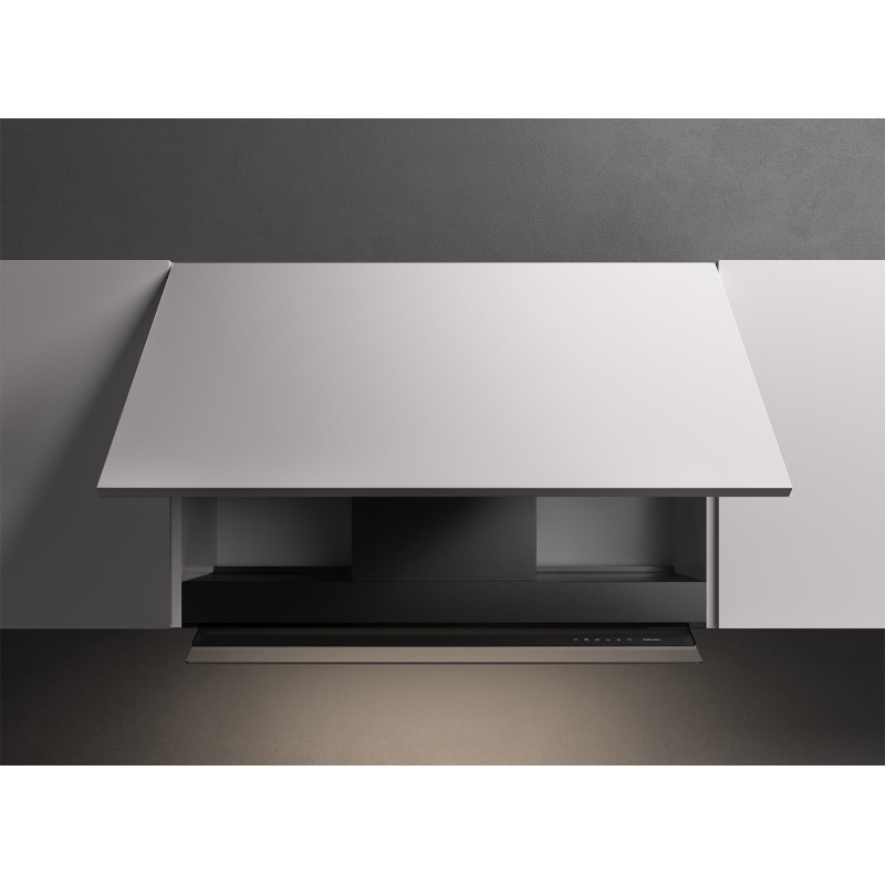 Falmec Virgola No-Drop Touch Integrato Nero 800 m³/h A Sostegno trimestrale