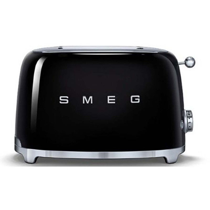 Smeg Tostapane 50's Style – Nero LUCIDO 2x2 – TSF01BLEU Soddisfazione Garantita