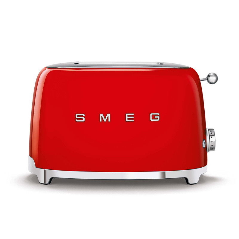 Smeg Tostapane 50's Style – Rosso LUCIDO 2x2 – TSF01RDEU Negozi Online