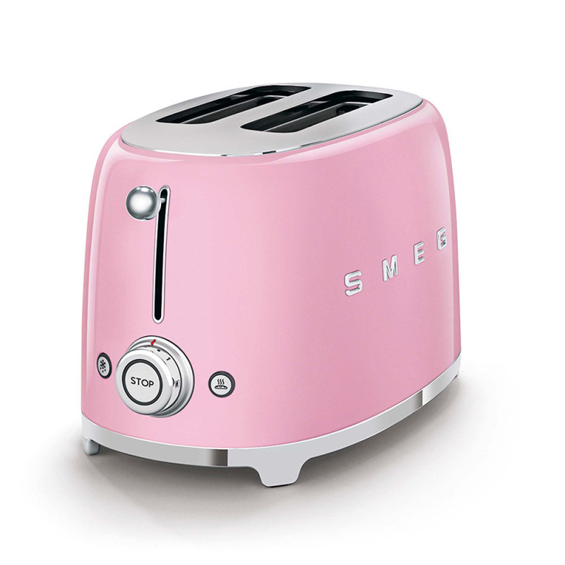 Smeg Tostapane 50's Style – Rosa LUCIDO 2x2 – TSF01PKEU Acquista Ora