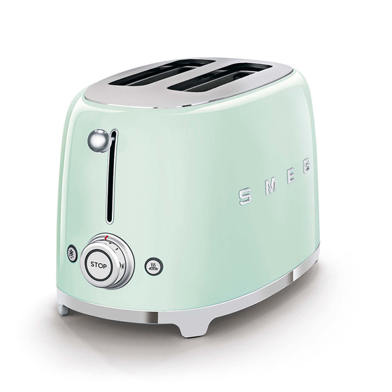 Smeg Tostapane 50's Style – Verde Pastello LUCIDO 2x2 – TSF01PGEU Consegna Veloce