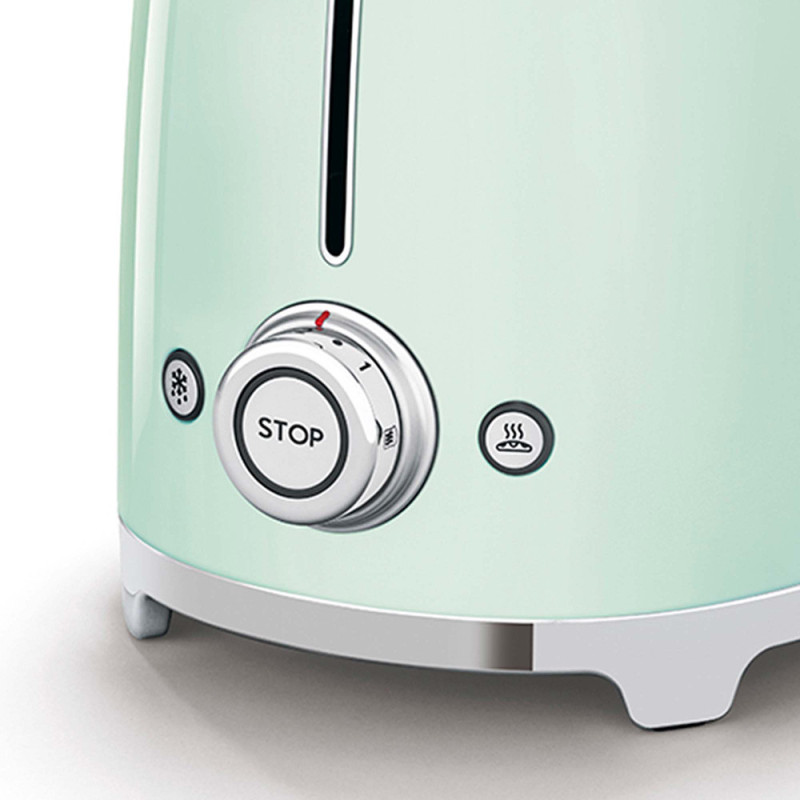 Smeg Tostapane 50's Style – Verde Pastello LUCIDO 2x2 – TSF01PGEU Consegna Veloce