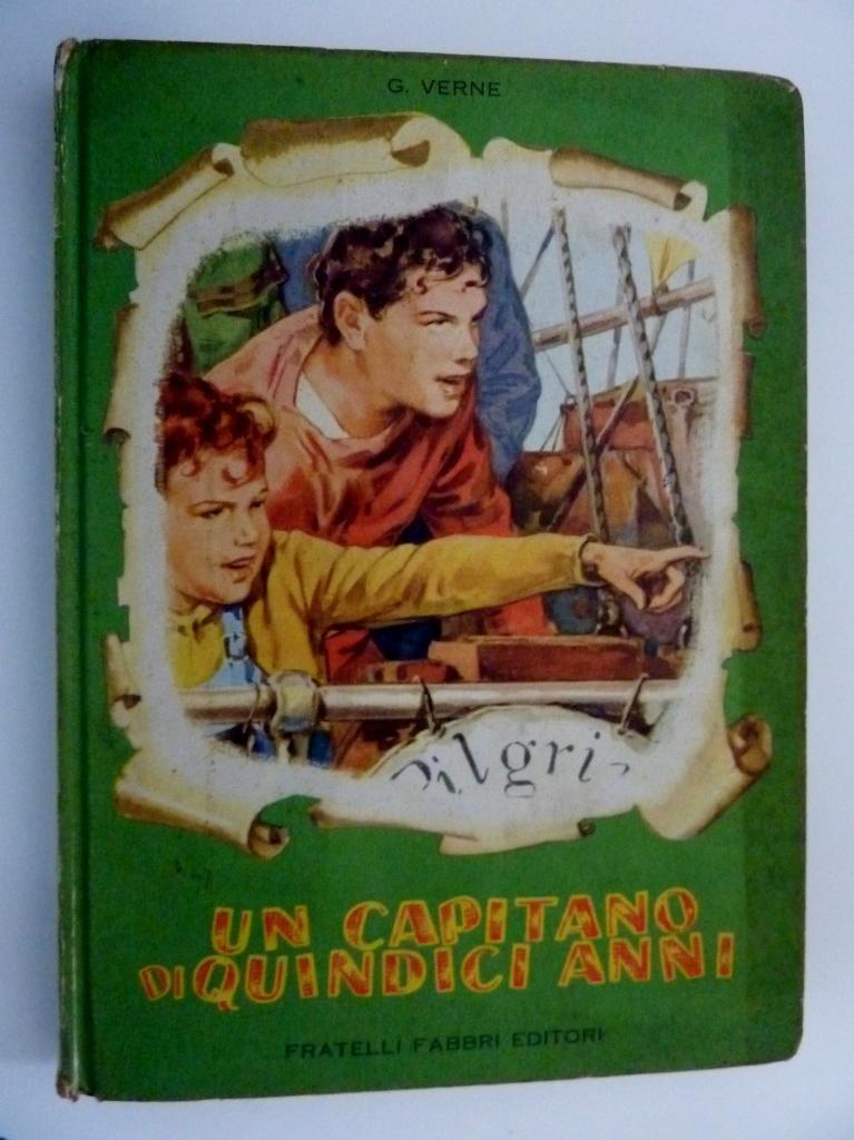 Abebooks "Collana I CAPOLAVORI Collezione per Ragazzi XVIII - UN CAPITANO DI QUINDICI ANNI illustrazioni di Bartoli Traduzione di Oliviero Sandrini"