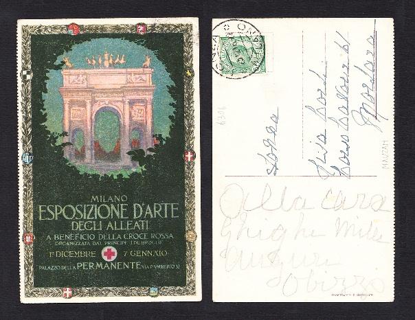 Abebooks MILANO ESPOSIZIONE D¿ARTE DEGLI ALLEATI a beneficio della CROCE ROSSA organizzata dal Principe J. DE BROGLIE dal 1° Dicembre al 7 Gennaio al Palazzo della PERMANENTE via P. Umberto 32 Vendite stagionali