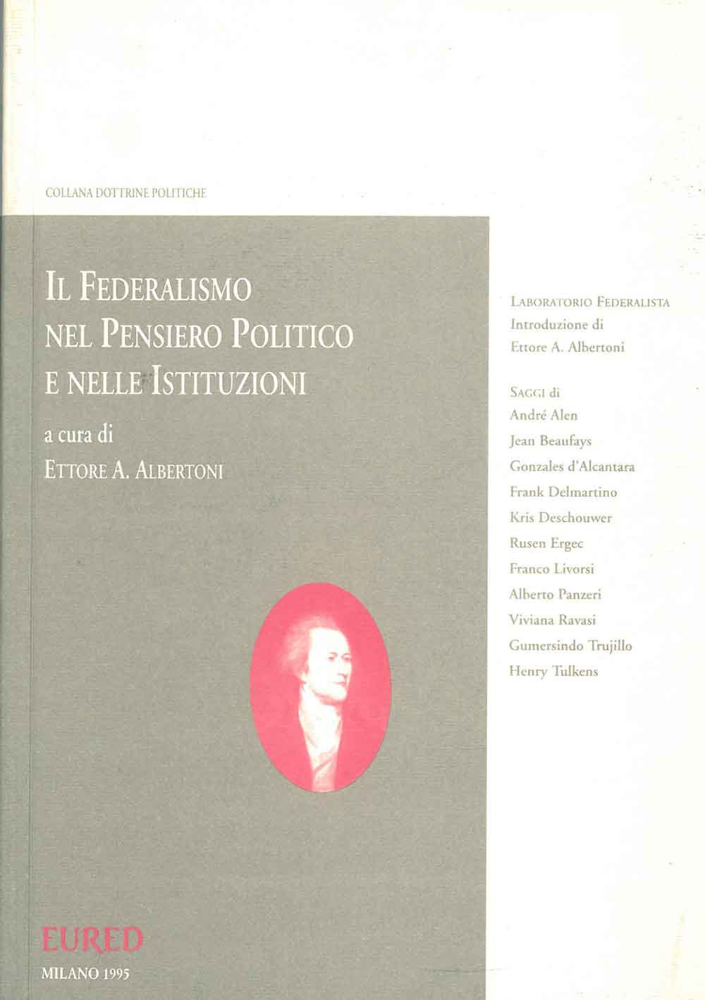 Abebooks Il federalismo nel pensiero politico e nelle istituzioni Sottocosto