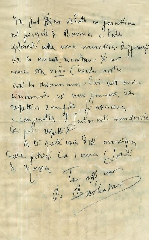 Abebooks Lettera manoscritta autografa firmata stesa su tre facciate su carta intestata "Archivio Storico Italiano Firenze" datata "16 maggio 1927" indirizzata a Nello Puccioni geografo ed etnologo fiorentino. Racconta al Puccio Hotsell