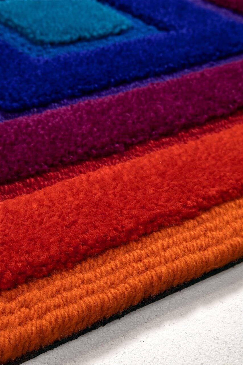 Amini Tappeto di Design VP Domino Square Negozio